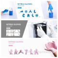 Einweg -Nitril -Hochleistungshandschuhe für medizinische Handschuhe